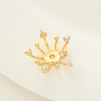 Золотой цирконий, 15mm