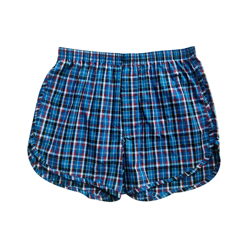 Two-Pack Men's Striped Boxer Shorts, Loose-Fitting Home Underwear, Mixed Styles 
