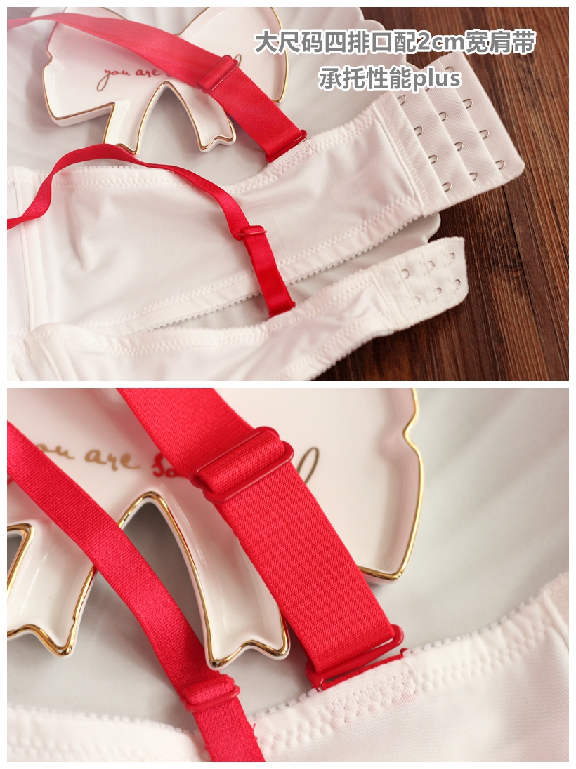 Cotton mỏng dễ thương dễ thương kích thước lớn chất béo m bra cosplay y tá đồng phục cám dỗ cô gái đồ lót quần lót nữ đẹp