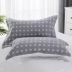 Khăn gối cao cấp châu Âu cotton dày một cặp đôi lớn dành cho người lớn cotton gạc bốn mùa khăn gối sản phẩm mới áo gối Khăn gối