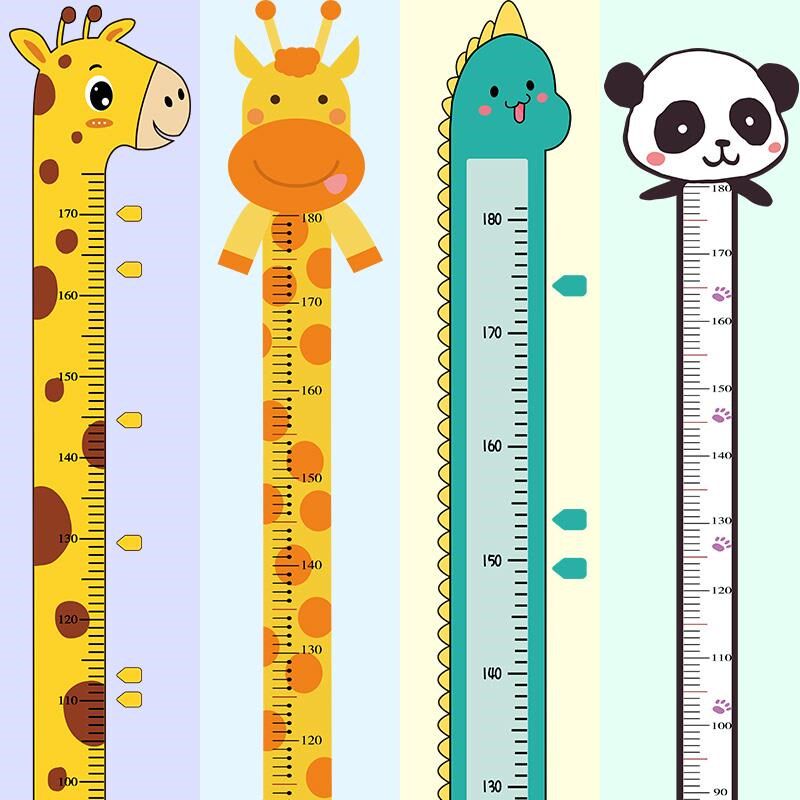 Height close-fitting high wall stickers Tailored high wall self-adhesive Living room Bedroom room key card Classroom baby wall stickers Wall stickers