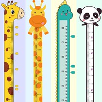 Height close-fitting high wall sticker height wall self-adhesive living room bedroom house Card Classroom Baby wall stickup wall sticker