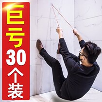 10 loaded adhesive hooks powerful traceless hook door rear hook clothes hat kitchen bathroom hanger hanger