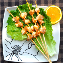 Spicy Orleans Palm treasure skewers knee cartilage skewers halal food fried iron plate barbecue 30 skewers bag