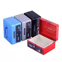 Коробка для марок металлическая 668М синяя