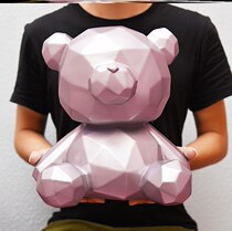 Small Bear Oversize Survival Money Pot Creative Unique Grown-up Big Anti-Fall Storage Money Pot Children Boy Girls