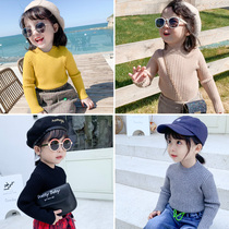 2021 womens clothing autumn and winter clothing new wild multi color Korean childrens sweater womens baby sweater