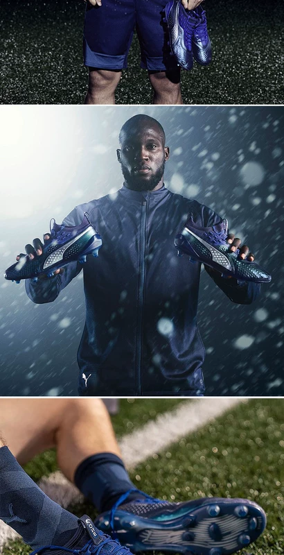 PUMA Hummer ONE 4 Syn AG đào tạo móng tay ngắn đào tạo sân cỏ nhân tạo giày bóng đá người lớn 104748