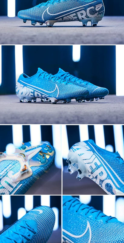 Nike Nike Mercurial Vapor 13 FG móng tay dài móng cỏ tự nhiên giày bóng đá thấp nam AQ4176 - Giày bóng đá