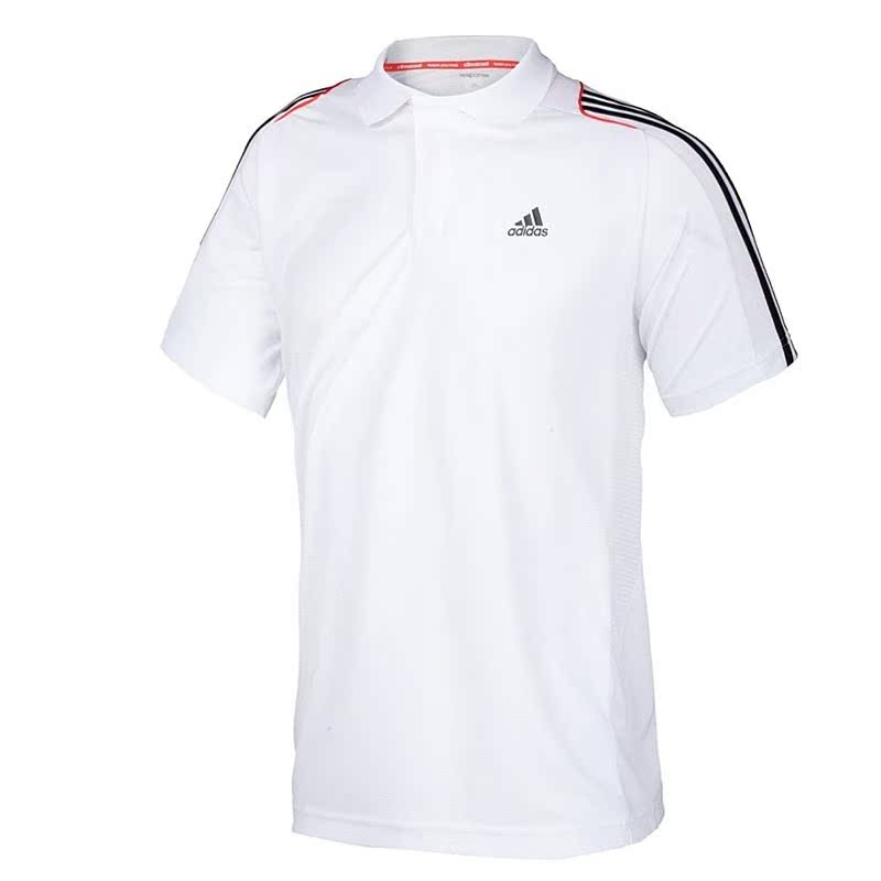 Polo sport homme ADIDAS G69317 en polyester - Ref 556328 Image 2