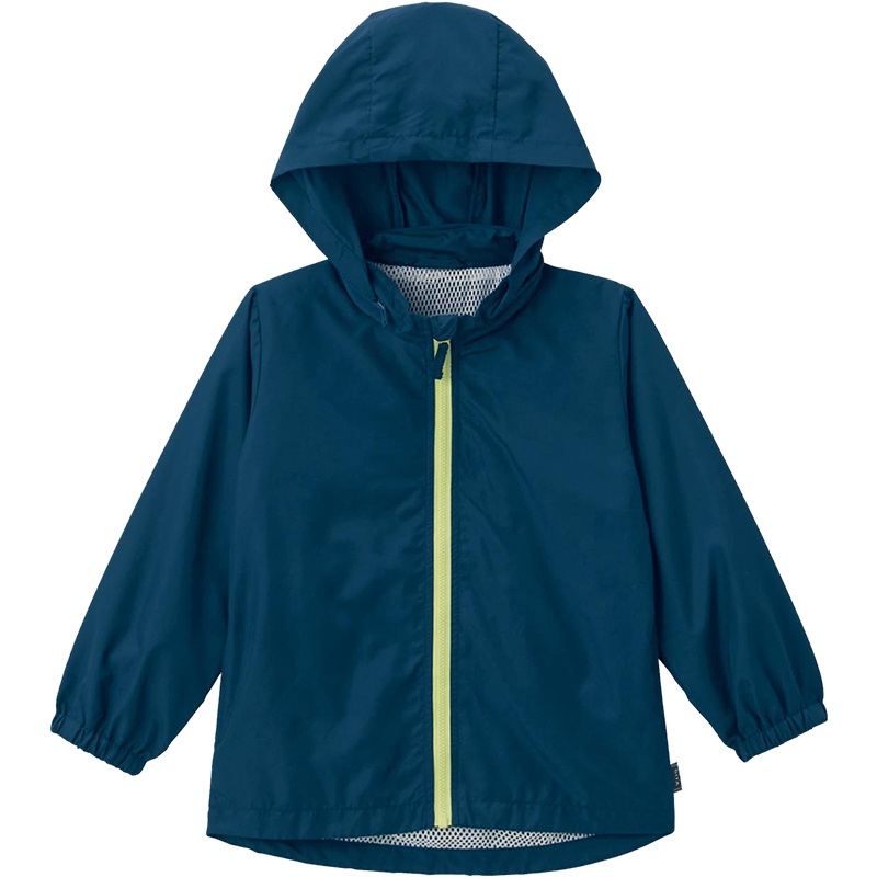 Nhật Thousand Fun mùa xuân và áo gió Boys and Girls Thu Big trẻ em Loose Hood sửa áo khoác với áo gió áo khoác.