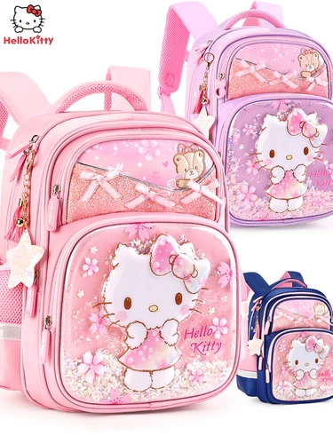 Hello kitty, детский школьный рюкзак со сниженной нагрузкой, 1-3-4 года, 6-12 лет