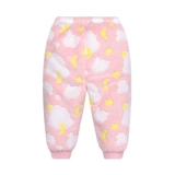 Детские демисезонные удерживающие тепло штаны подходит для мужчин и женщин для мальчиков, флисовый детский пуховик, увеличенная толщина