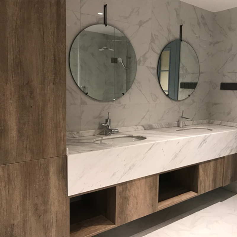 Usd 73 32 Iron Mirror Bathroom Wall Mounted Simple Modern Lightbox Moreview
