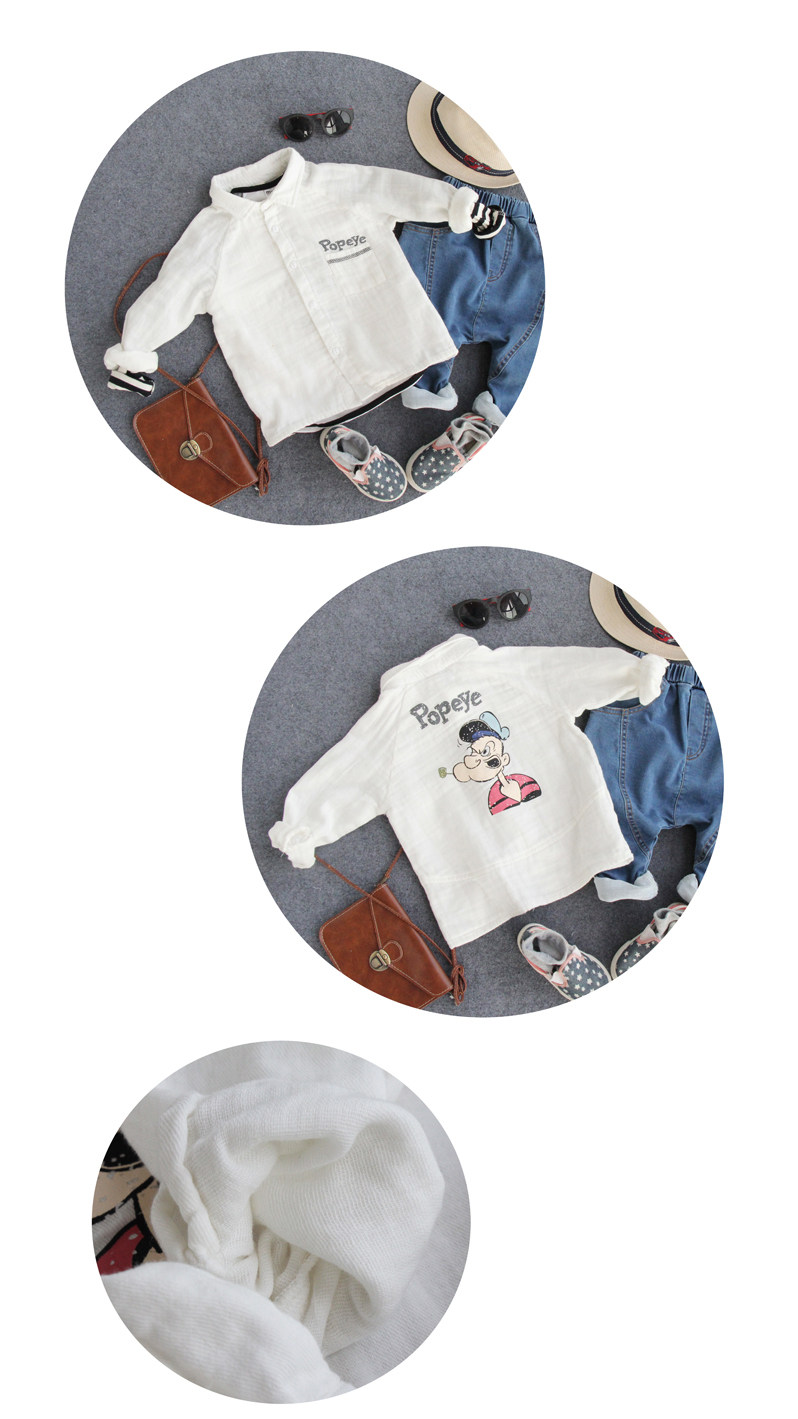 Chemise garcon à manche longue - Ref 2074734 Image 38