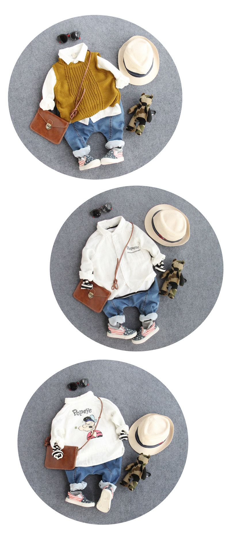 Chemise garcon à manche longue - Ref 2074734 Image 37