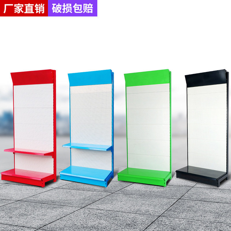 Hole board shelf display rack hardware power tool hook multi-storey supermarket display rack sample exhibition stand