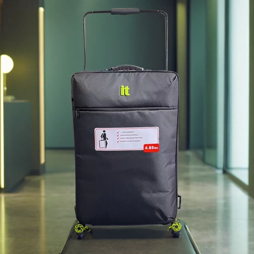 IT Сверхлегкий вместительный и большой водонепроницаемый чемодан, 20 дюймов