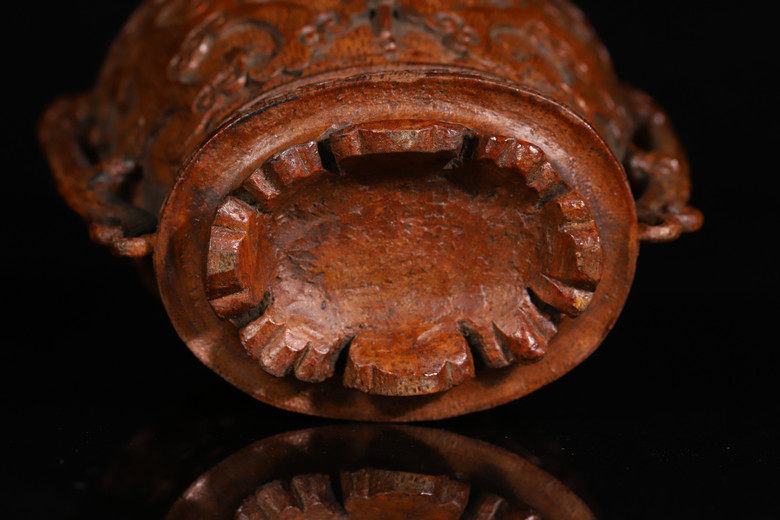 35561老竹雕香炉，古董级艺术珍品的魅力🔍-竹雕/竹制品-淘宝好物网