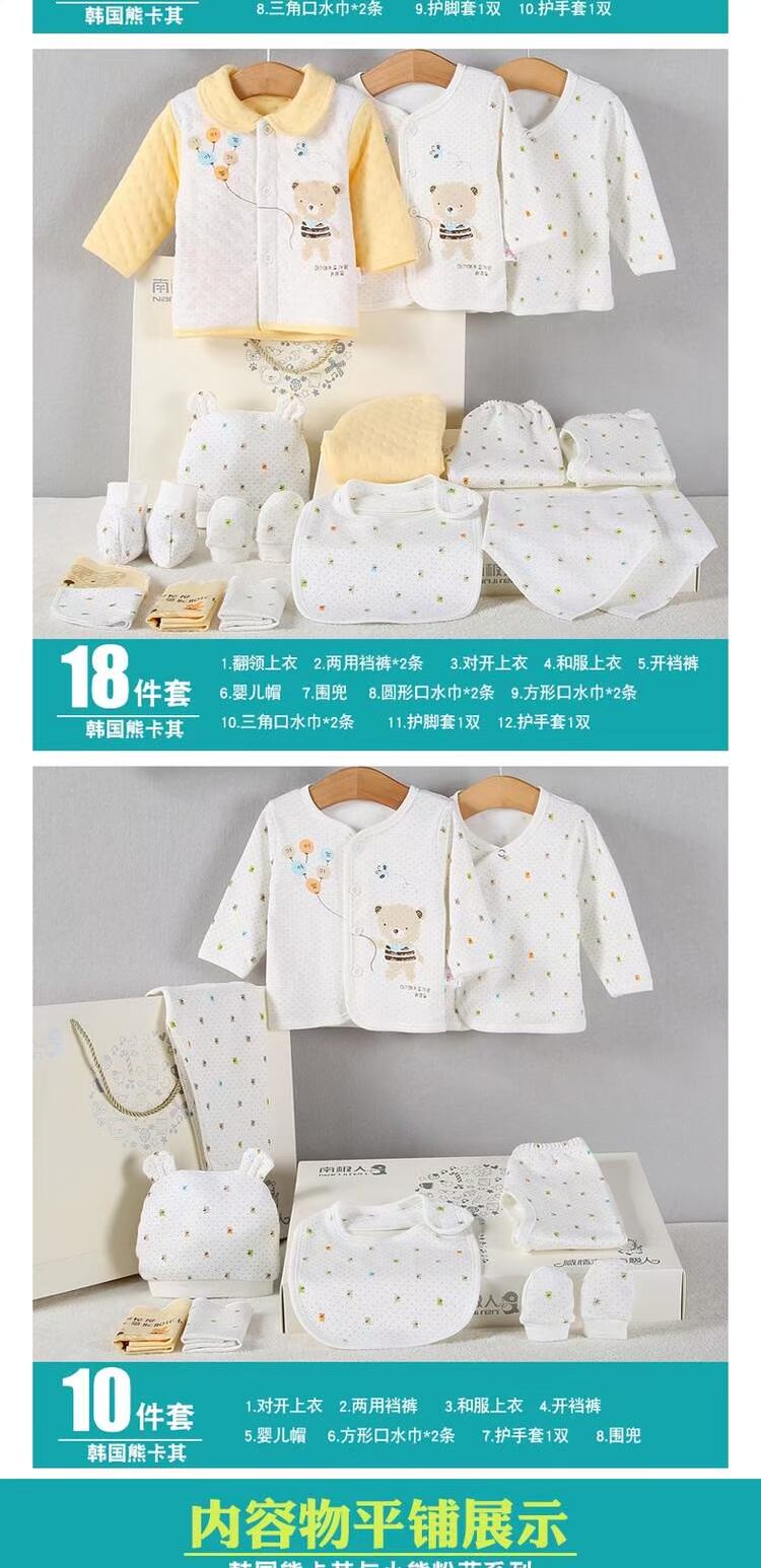 Bộ quà tặng cho bé sơ sinh tại Nam Cực - Bộ quà tặng em bé set hộp quà tặng sơ sinh dành cho bé yêu