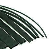 Quality heat-shrink tube Phi 7 0 (7MM) insulated tube (flame retardant) black (3 m)