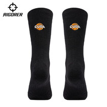  (CUBA sponsored)Quasi-sports socks mens and womens mid-tube socks Summer thin basketball running sports casual socks
