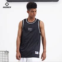  Prospective 2021 new personalized printing thin perspiration breathable mesh loose basketball training mens sports vest