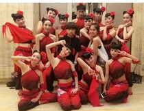 Peach Lee Cup Dance Plays Out Pussy Kingham Folk Dance Stage Performance Costumes Dance Performance Dresses Women