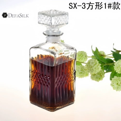 Бутылка для вина, бутылка белого вина, 1 кг, 2 кг, прозрачная стеклянная бутылка, высококачественная пустая бутылка, стеклянная бутылка для вина, антикварное красное вино для дома