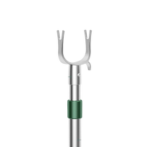 Clothes pole clothes fork pole retractable aluminum household long dormitory balcony clothes drying pole fork head pick and hang clothes rack