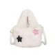 Cute plush bag for women 2025 new autumn and winter fashionable shoulder crossbody bag versatile fur handbag