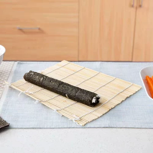 Суши -рулон японская кухня Laver Bags, бамбук, зеленая кожа белая скинная карбонизированная занавесная суши набор суши
