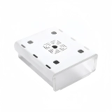 Ящик для хранения ящика под столом, невидимый ящик для стола, низкий прозрачный артефакт, настольный прямоугольный мусор