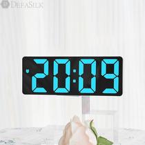 Colorful creative multi-functional electronic clock simple large screen clock alarm clock student clock multiple mirrors 0712