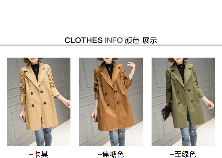 Trench pour femme      en Coton en Coton - Ref 3228230 Image 11
