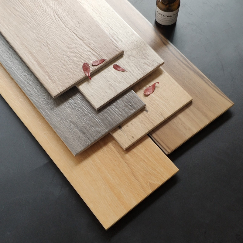 Wood grain tiles Living room imitated wood floor tiles Bedroom imitated solid wood floor tiles Balcony imitated wood floor tiles Balcony tiles