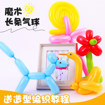 Little Prince Magic Long Balloon Childrens Woven Toy Cartoon Thick Creative Vertical Bar Wholesale Send Tutorial