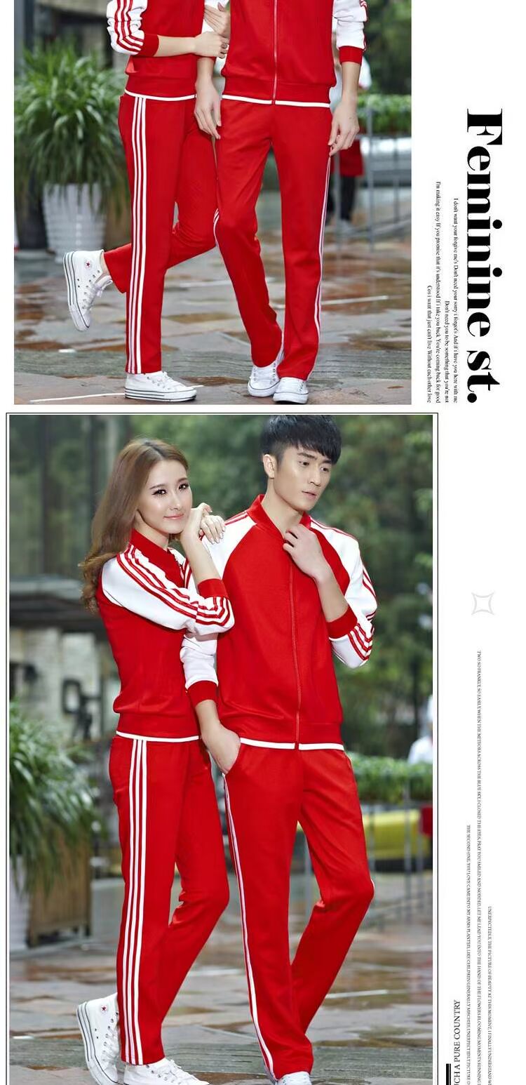 Các cặp đôi mùa xuân và mùa thu Đồ thể thao dài tay Bộ đồ trung niên Bộ đồ cotton cho nữ Bộ đồ thể thao cỡ lớn 40-55 Gói Mua - Thể thao sau bộ thể thao adidas nữ thu đông