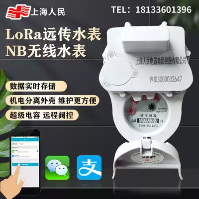 NB wireless LoRa Prepaid intelligent remote water meter remote meter reading 485 Internet of things utility meter mobile phone recharge