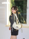 Lu Xiaochuan's'Lazy Dumpling Bag' Black Versatile Fashionable Lazy and Relaxed Single Shoulder Crossbody Bag 2026 Spring/Summer