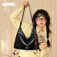 路小船 Универсальная вместительная и большая сумка через плечо, сумка на одно плечо, премиум класс