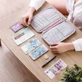 Сумка для паспорта, водонепроницаемая вместительная и большая сумка для путешествий подходит для мужчин и женщин, универсальная маленькая сумка клатч, анти-кража