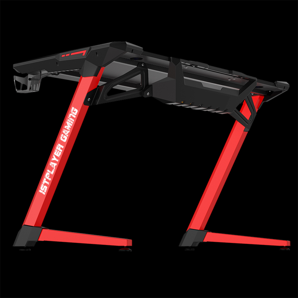 Chief Gamer GT1 Gaming table and chair Single notebook Profiled computer Desktop table Gaming Home computer table