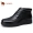 Bán Giày dép nam Camel Mùa đông Da nam Kinh doanh Giày cao cổ Giày cao gót Booties Giày đế dày đế Anh - Giày ống giầy công sở