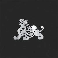 Серебряный, 4.5×3см