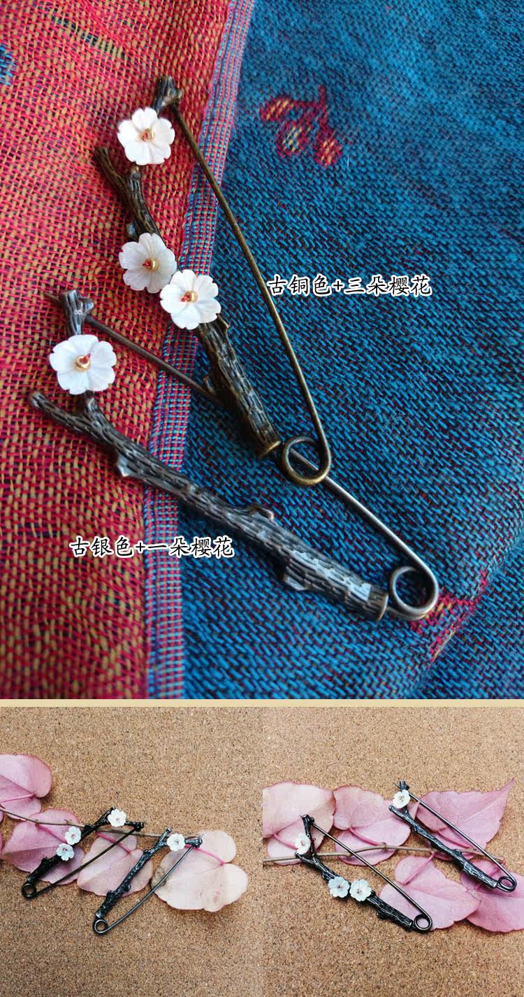 Broche femme en Nacre - Ref 1185646 Image 18