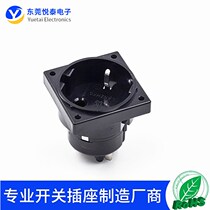 LANZMFG Longzheng LZ-F-T4 Korean socket Korean socket European socket AC power socket with certification