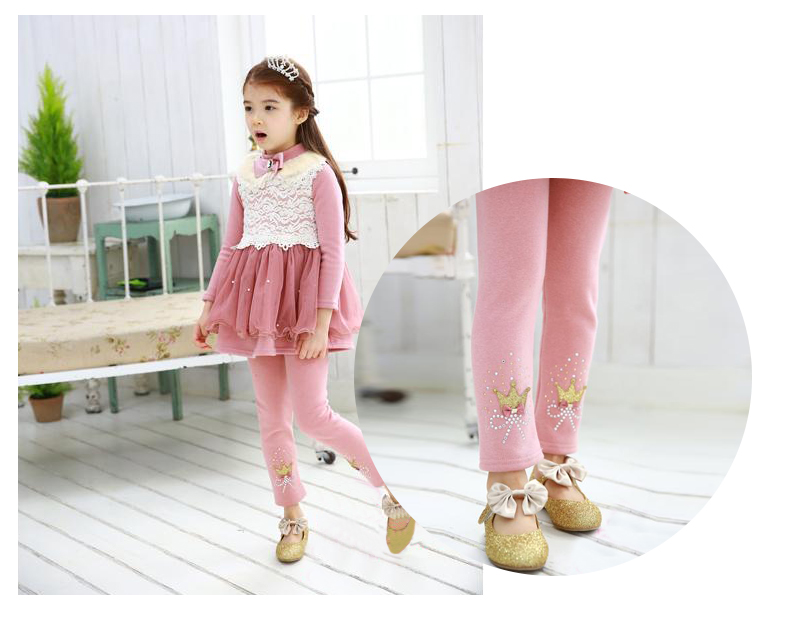 Pantalon fille BOATMOUSE 100-140 en mélange - Ref 2061366 Image 16