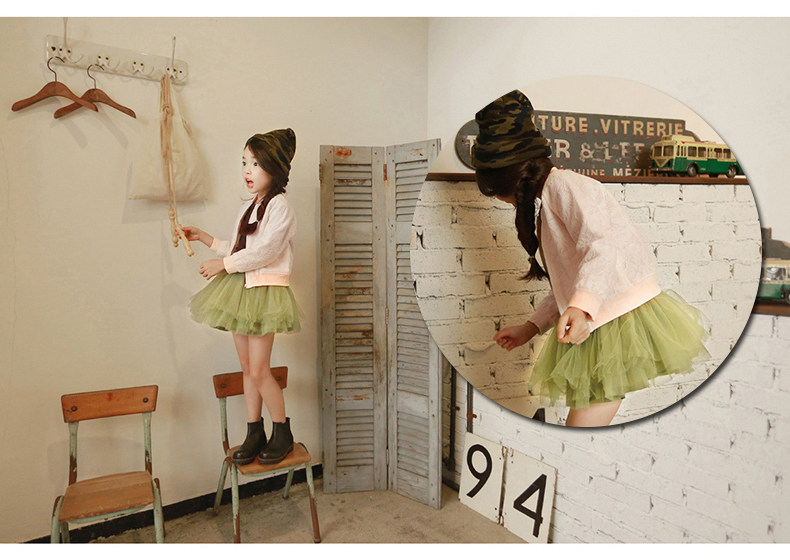 Jupe fillette BOATMOUSE en mélange - Ref 2053301 Image 20