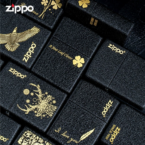 zippo Оригинальная мужская ветрозащитная зажигалка на керосине
